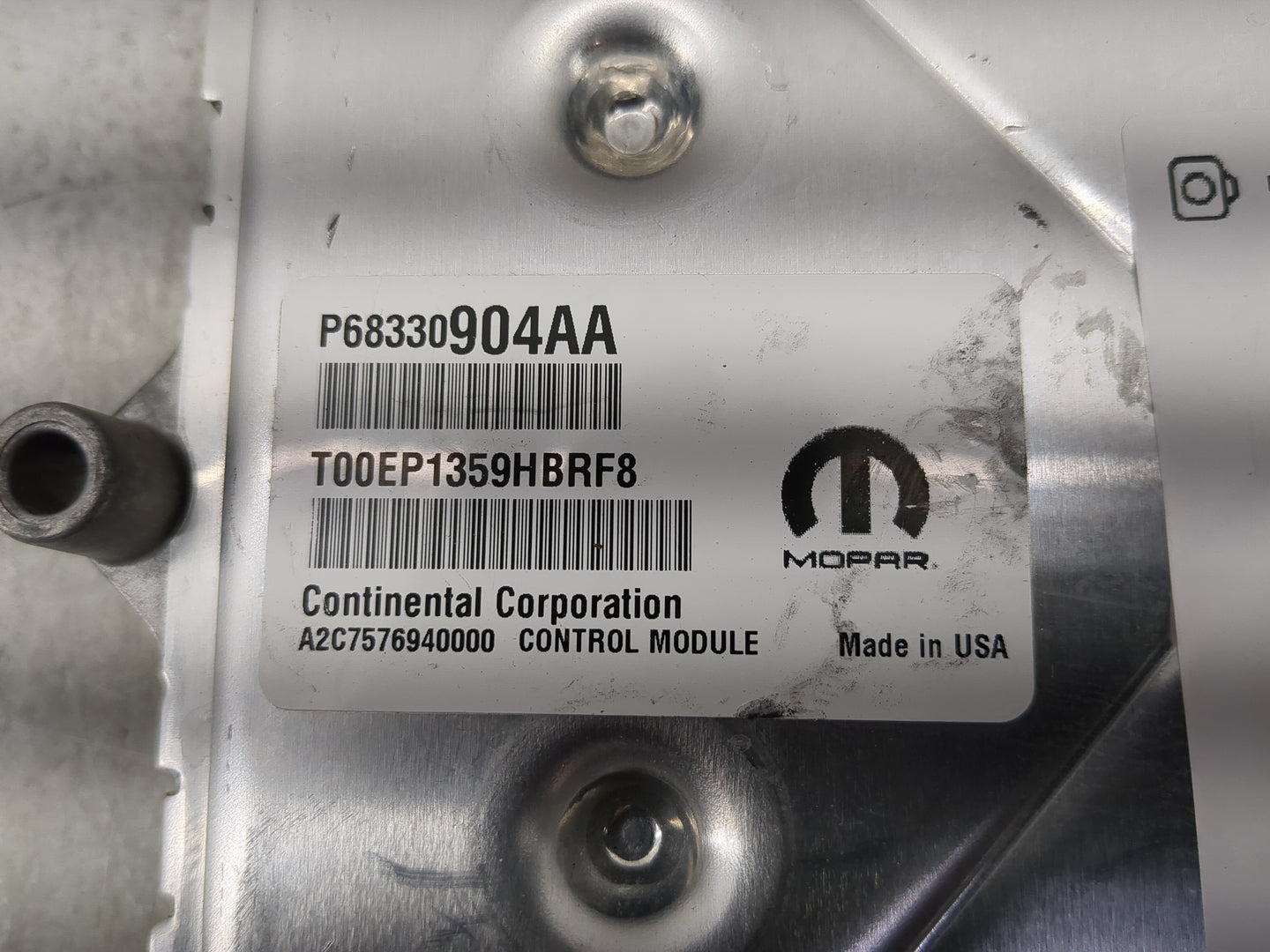 2019 Chrysler Chr300 PCM Engine Control Computer ECU ECM PCU OEM P/N:P68330904AA T00EP1359HBRF8, A2C7576940000 Fits Fits 201