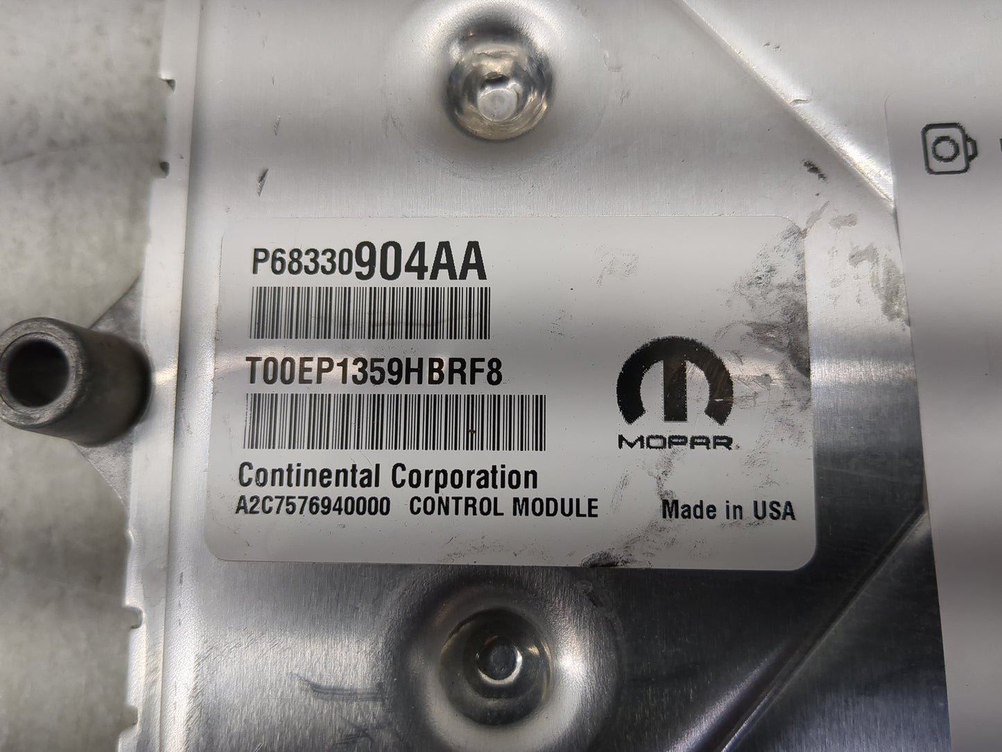 2019 Chrysler Chr300 PCM Engine Control Computer ECU ECM PCU OEM P/N:P68330904AA T00EP1359HBRF8, A2C7576940000 Fits Fits 201