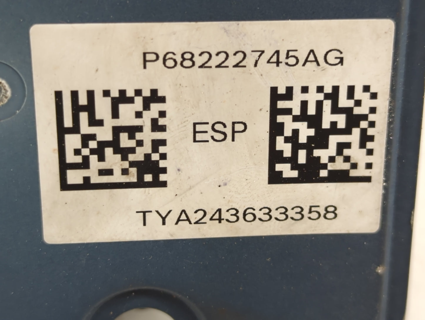 2019-2020 Chrysler Pacifica ABS Pump Control Module Replacement P/N:P68222745AG Fits Fits 2019 2020 OEM Used Auto Parts - Oe