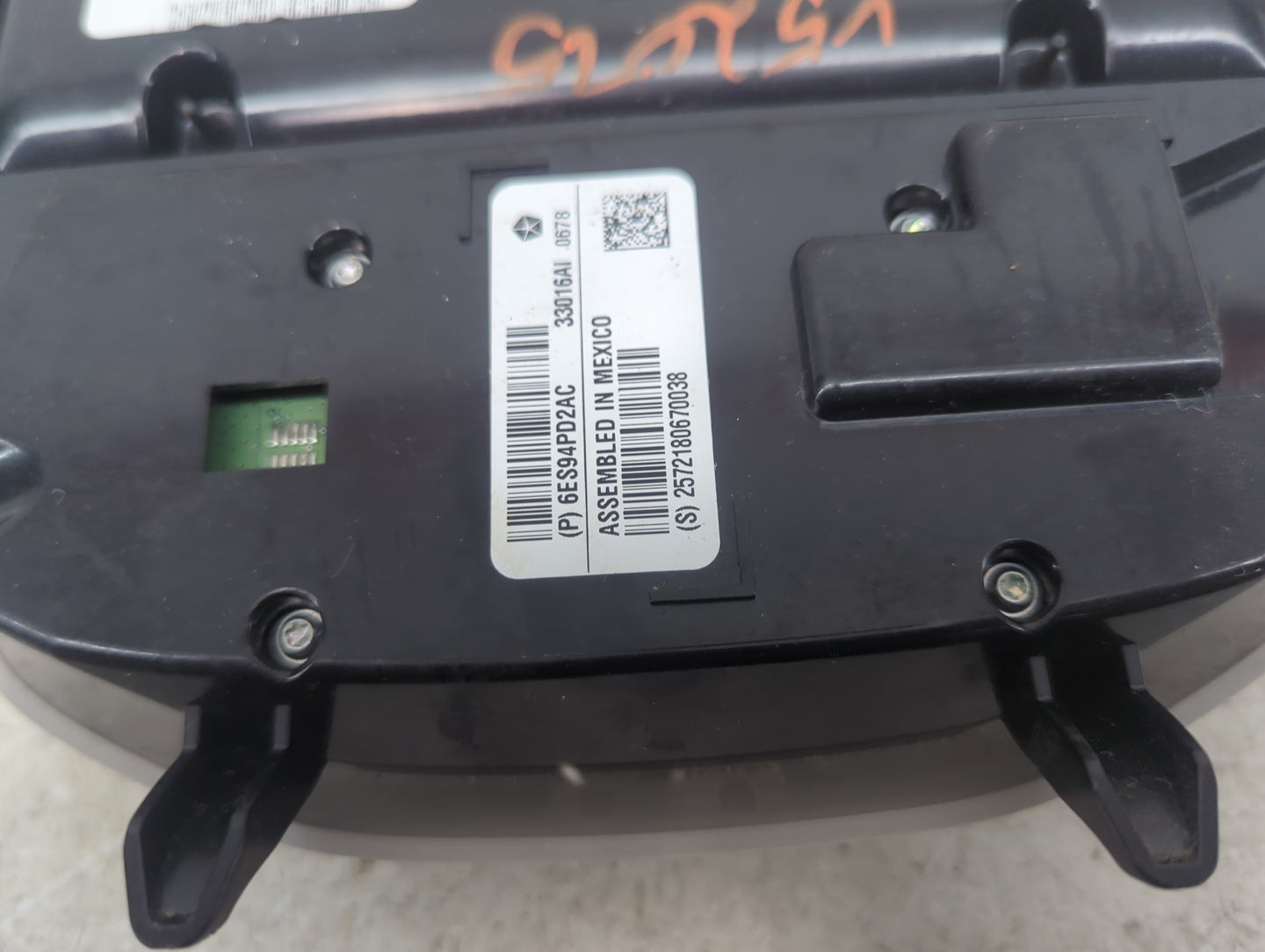 2018-2021 Chrysler Pacifica Overhead Console W/rear Climate Control 1482768 - Oemusedautoparts1.com