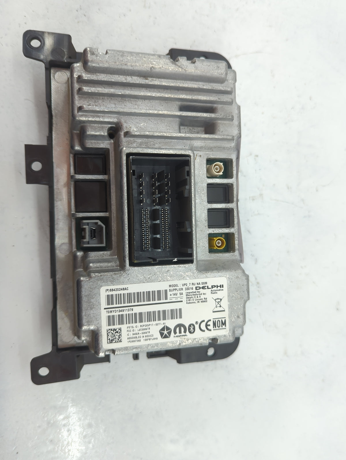 2019 Chrysler Pacifica Information Radio Display Screen 1517926 - Oemusedautoparts1.com