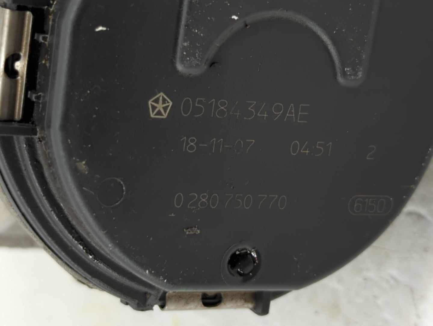 2017 Chrysler Pacifica Throttle Body P/N:05184349AC 05184349AE, 05184349AD Fits Fits 2011 2012 2013 2014 2015 2016 2018 2019