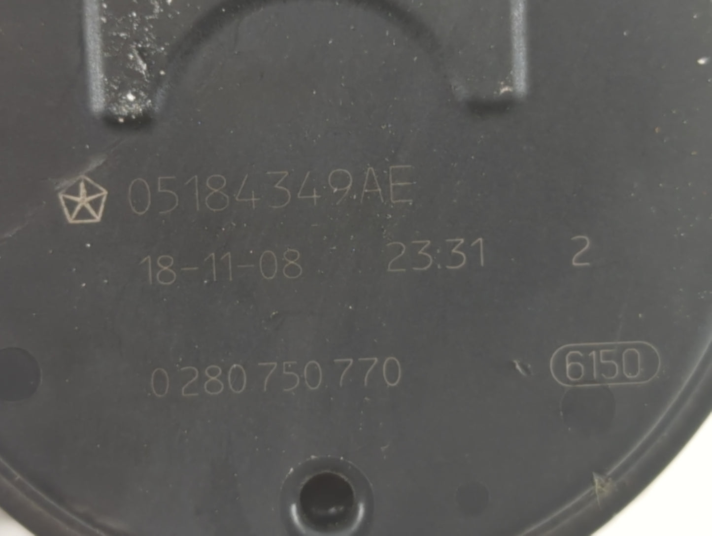 2017-2022 Chrysler Pacifica Throttle Body P/N:0 280 750 770 05184349AE Fits OEM Used Auto Parts - Oemusedautoparts1.com