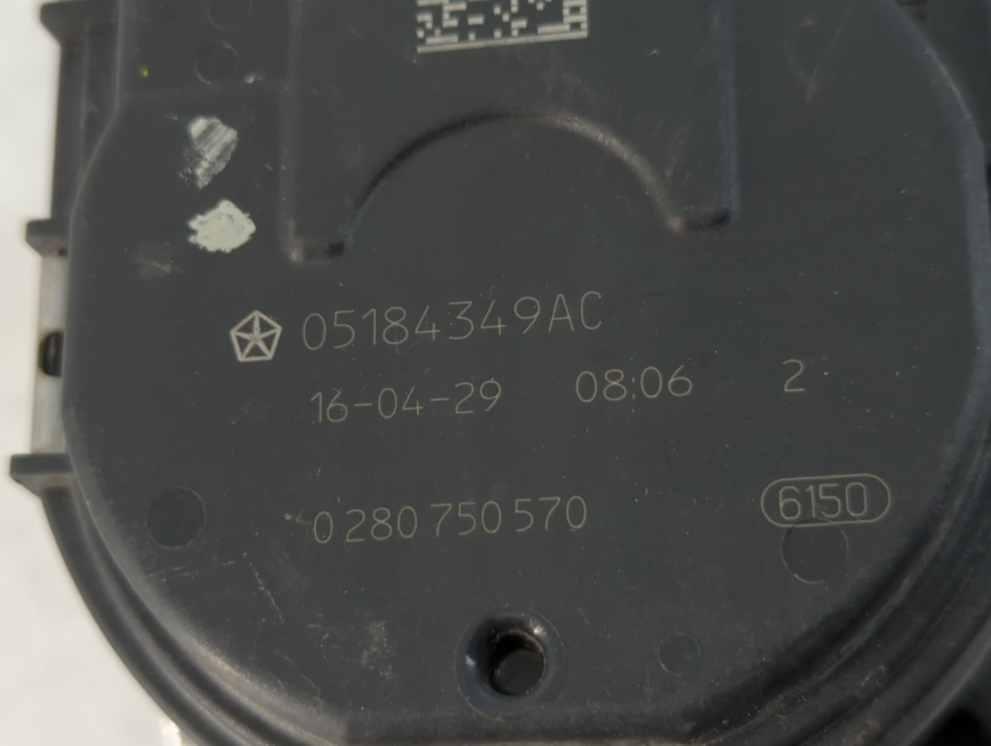 2017-2022 Chrysler Pacifica Throttle Body P/N:05184349AC Fits Fits 2011 2012 2013 2014 2015 2016 2017 2018 2019 2020 2021 20