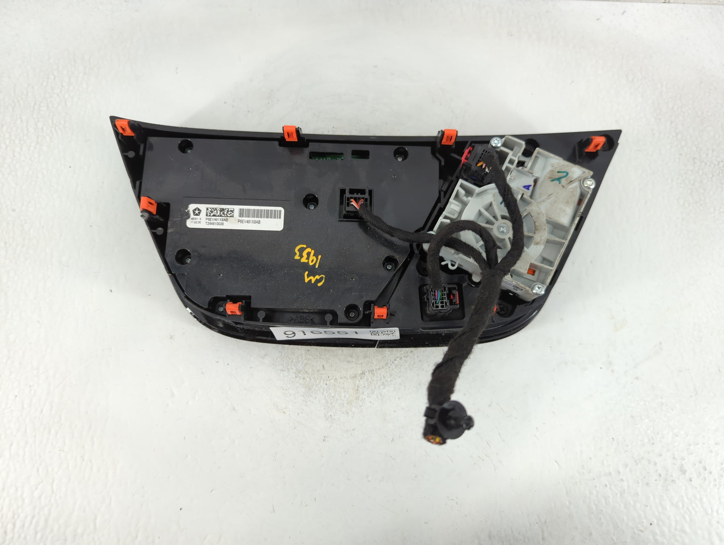 2018-2020 Chrysler Pacifica Climate Control Module Temperature AC/Heater Replacement P/N:T264810038 P6EV491X8AB Fits OEM Use