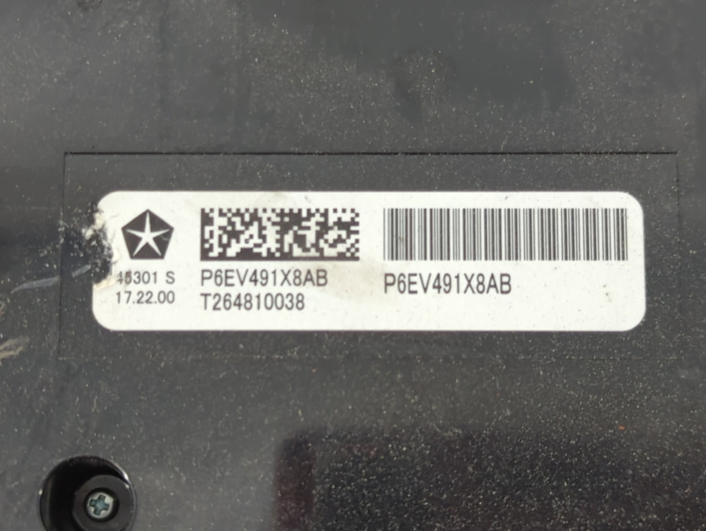 2018-2020 Chrysler Pacifica Climate Control Module Temperature AC/Heater Replacement P/N:T264810038 P6EV491X8AB Fits OEM Use