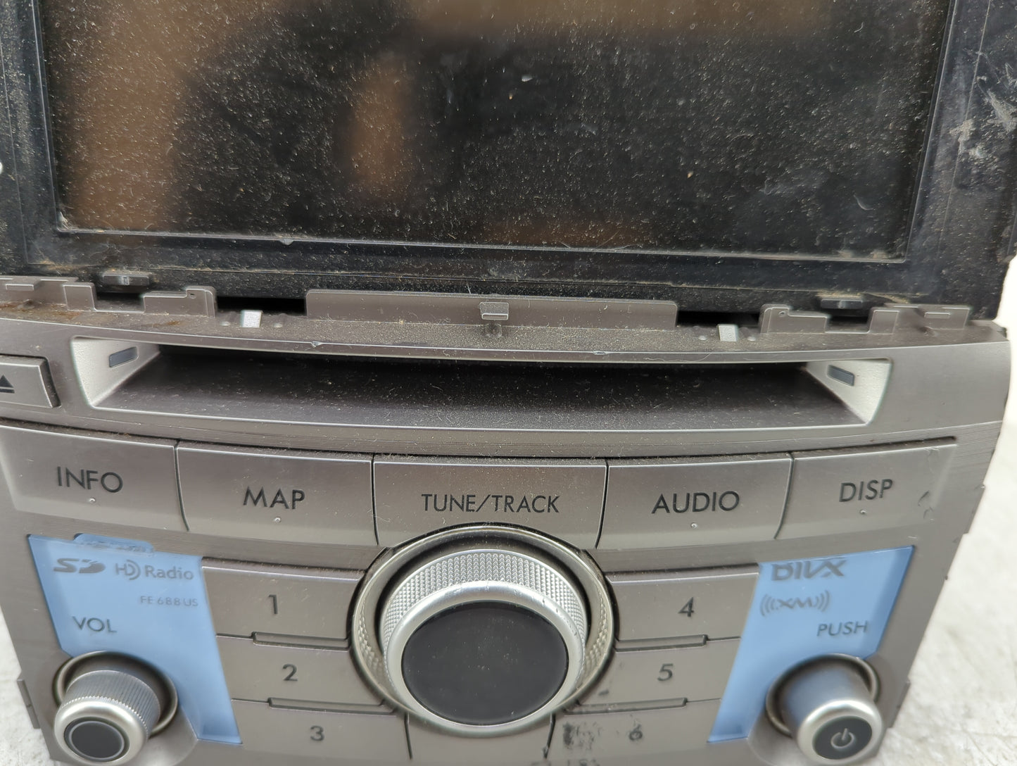 2012-2016 Chrysler Town & Country Radio AM FM Cd Player Receiver Replacement P/N:P68433488AB Fits OEM Used Auto Parts - Oemu