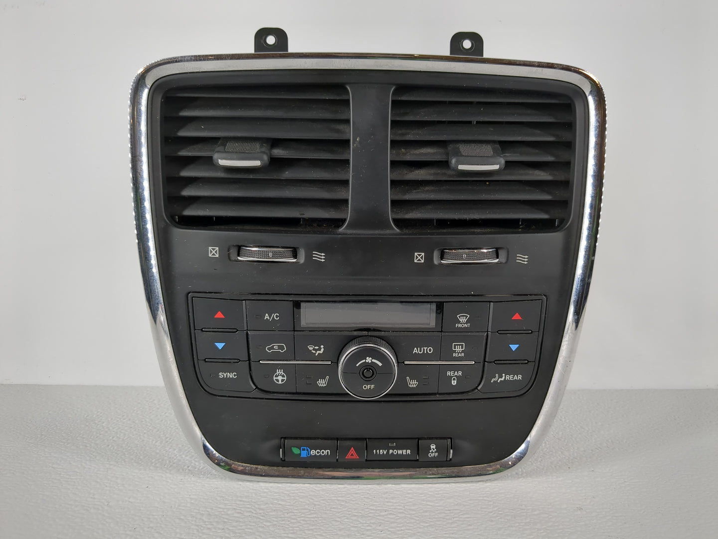 2019 Dodge Caravan Climate Control Module Temperature AC/Heater Replacement P/N:55111367AI Fits OEM Used Auto Parts - Oemuse