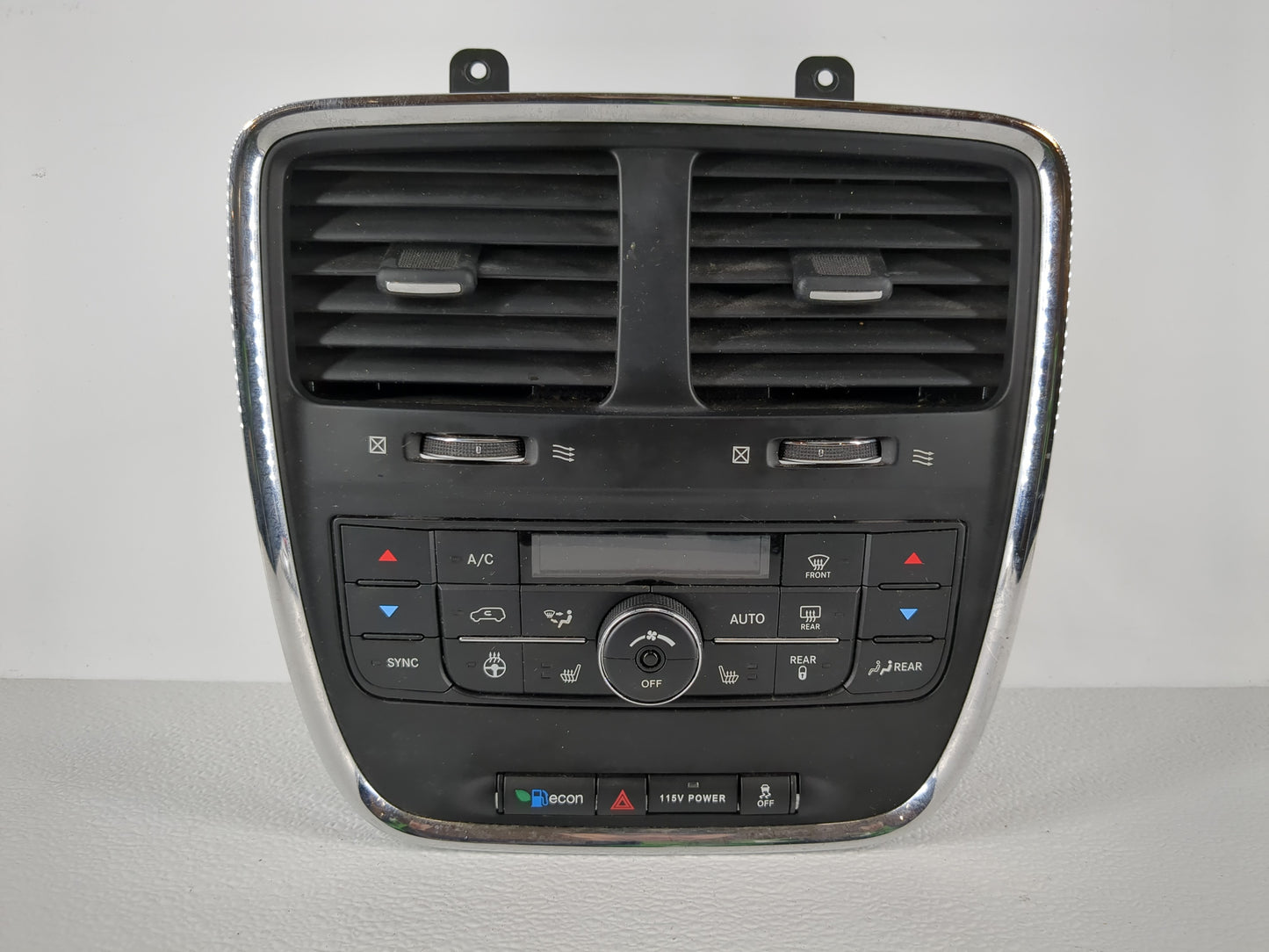 2019 Dodge Caravan Climate Control Module Temperature AC/Heater Replacement P/N:55111367AI Fits OEM Used Auto Parts - Oemuse