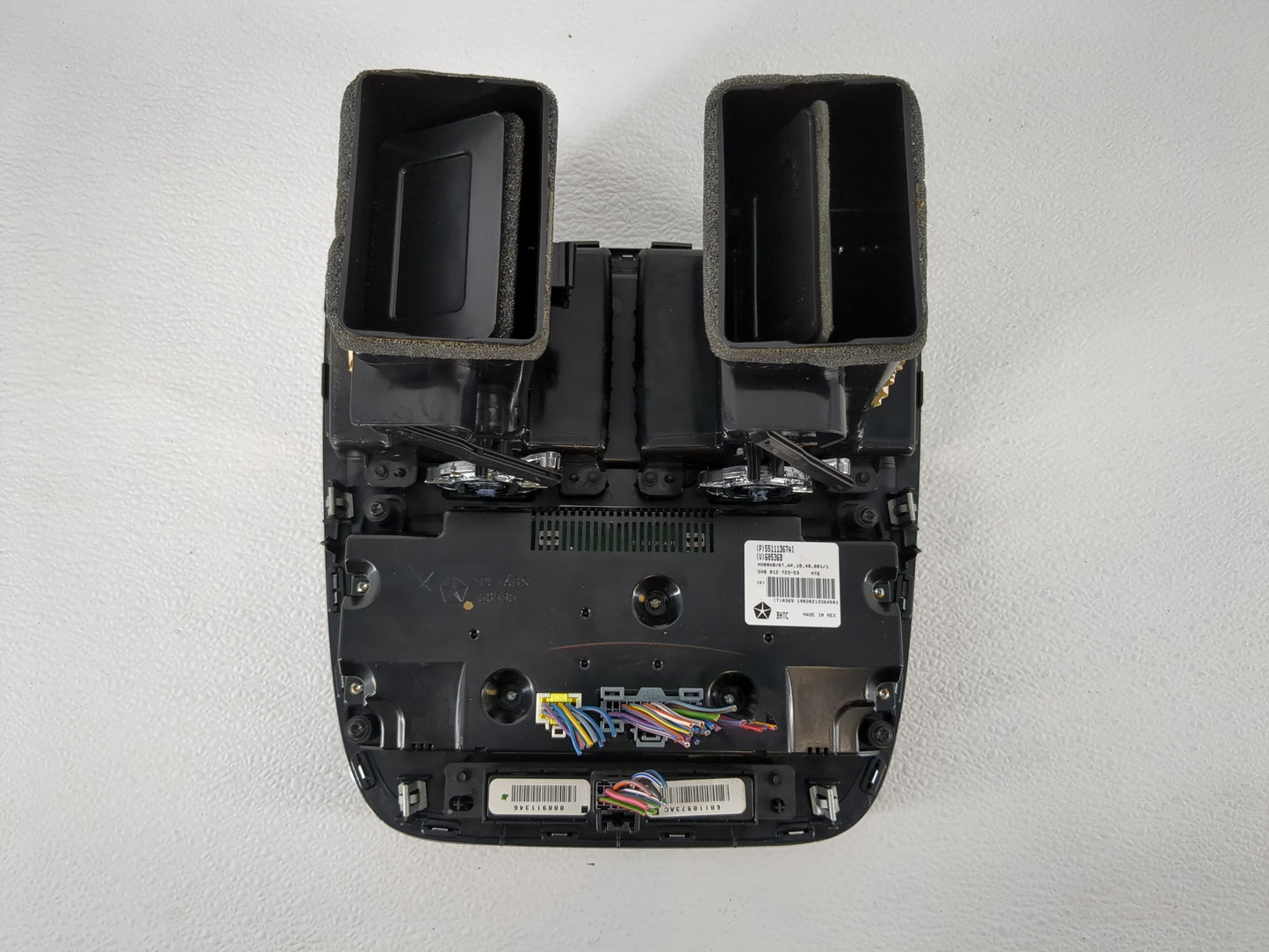 2019 Dodge Caravan Climate Control Module Temperature AC/Heater Replacement P/N:55111367AI Fits OEM Used Auto Parts - Oemuse