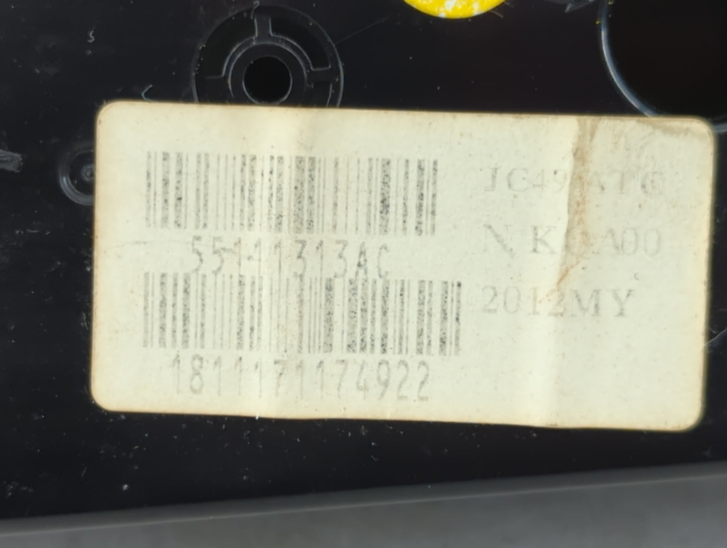 2019 Dodge Caravan Climate Control Module Temperature AC/Heater Replacement P/N:55111313AC Fits OEM Used Auto Parts - Oemuse