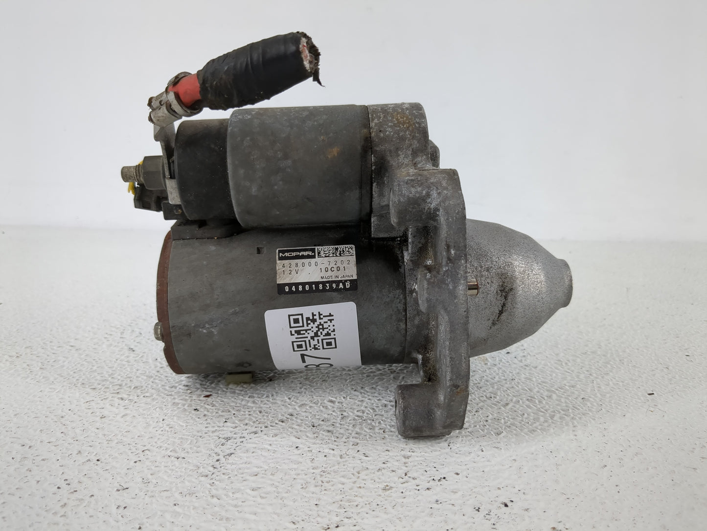 2019 Dodge Caravan Car Starter Motor Solenoid OEM P/N:428000-7202 04801839AD Fits OEM Used Auto Parts - Oemusedautoparts1.co