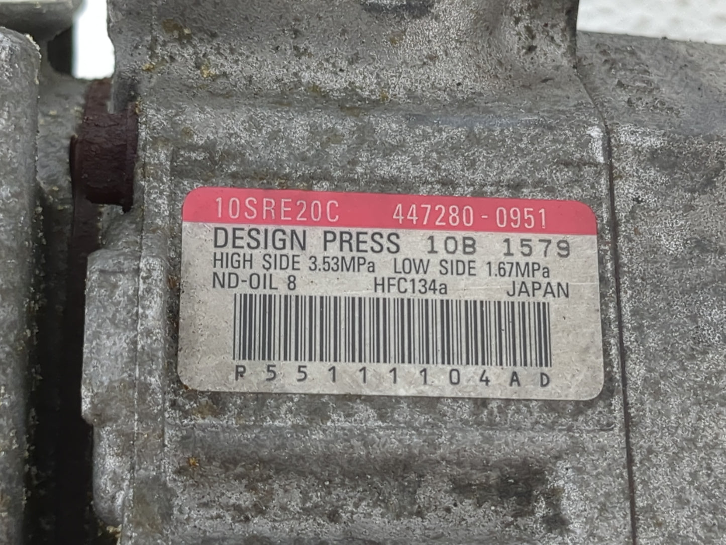 Dodge Caravan Air Conditioning A/c Ac Compressor Oem - Oemusedautoparts1.com