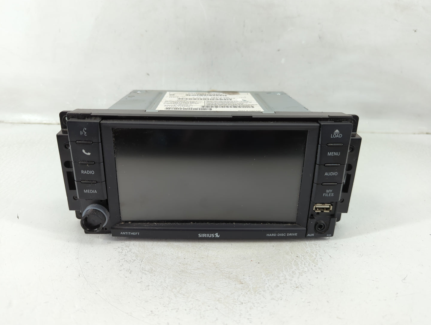 2019 Dodge Caravan Radio AM FM Cd Player Receiver Replacement P/N:P68433488AA Fits Fits 2012 2013 2014 2015 2016 2017 2018 2