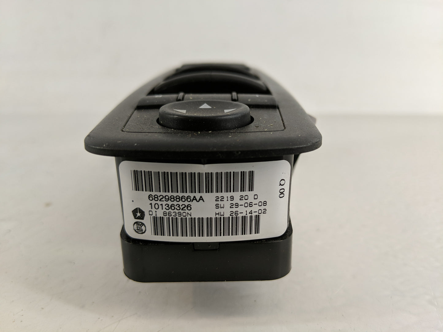 2019 Dodge Caravan Master Power Window Switch Replacement Driver Side Left P/N:68298866AA Fits Fits 2016 2017 2018 2020 OEM 