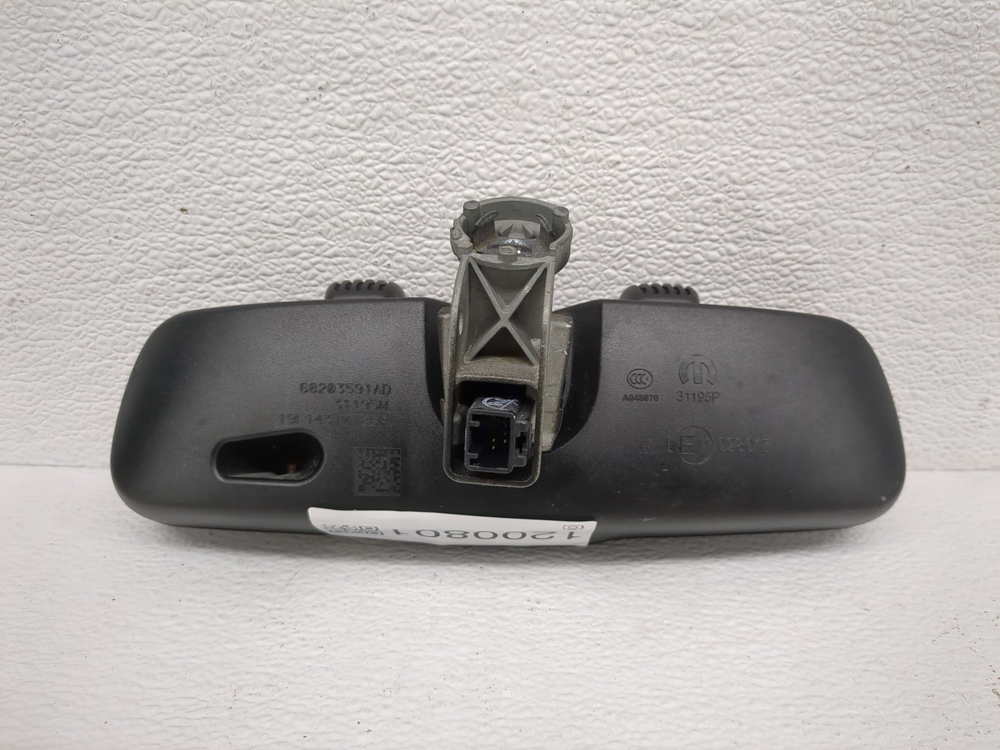 2019 Dodge Caravan Interior Rear View Mirror Replacement OEM P/N:E11028017 Fits Fits 2018 2020 OEM Used Auto Parts - Oemused