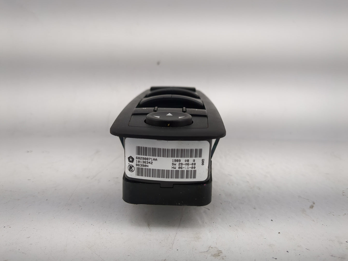 2019 Dodge Caravan Master Power Window Switch Replacement Driver Side Left P/N:68298866AA Fits Fits 2016 2017 2018 2020 OEM 