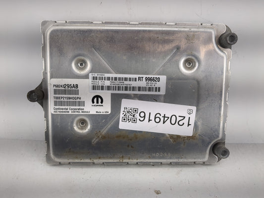 2019 Dodge Caravan PCM Engine Control Computer ECU ECM PCU OEM P/N:P68243295AB Fits Fits 2016 2017 2018 2020 OEM Used Auto P