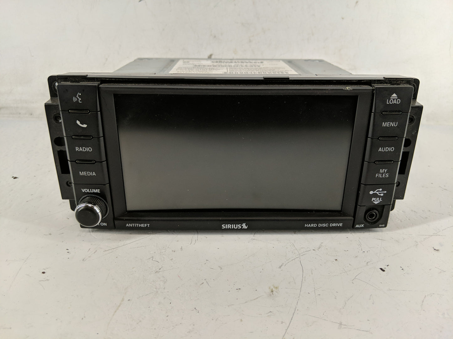 2019 Dodge Caravan Radio AM FM Cd Player Receiver Replacement P/N:P68433488AA Fits Fits 2012 2013 2014 2015 2016 2017 2018 2