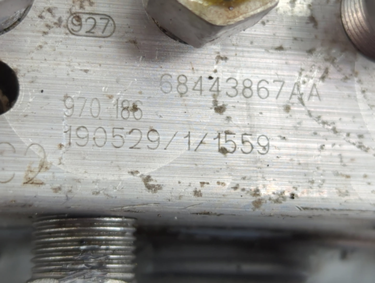 2019 Dodge Caravan ABS Pump Control Module Replacement P/N:68443867AA Fits Fits 2015 2016 2017 2018 2020 OEM Used Auto Parts