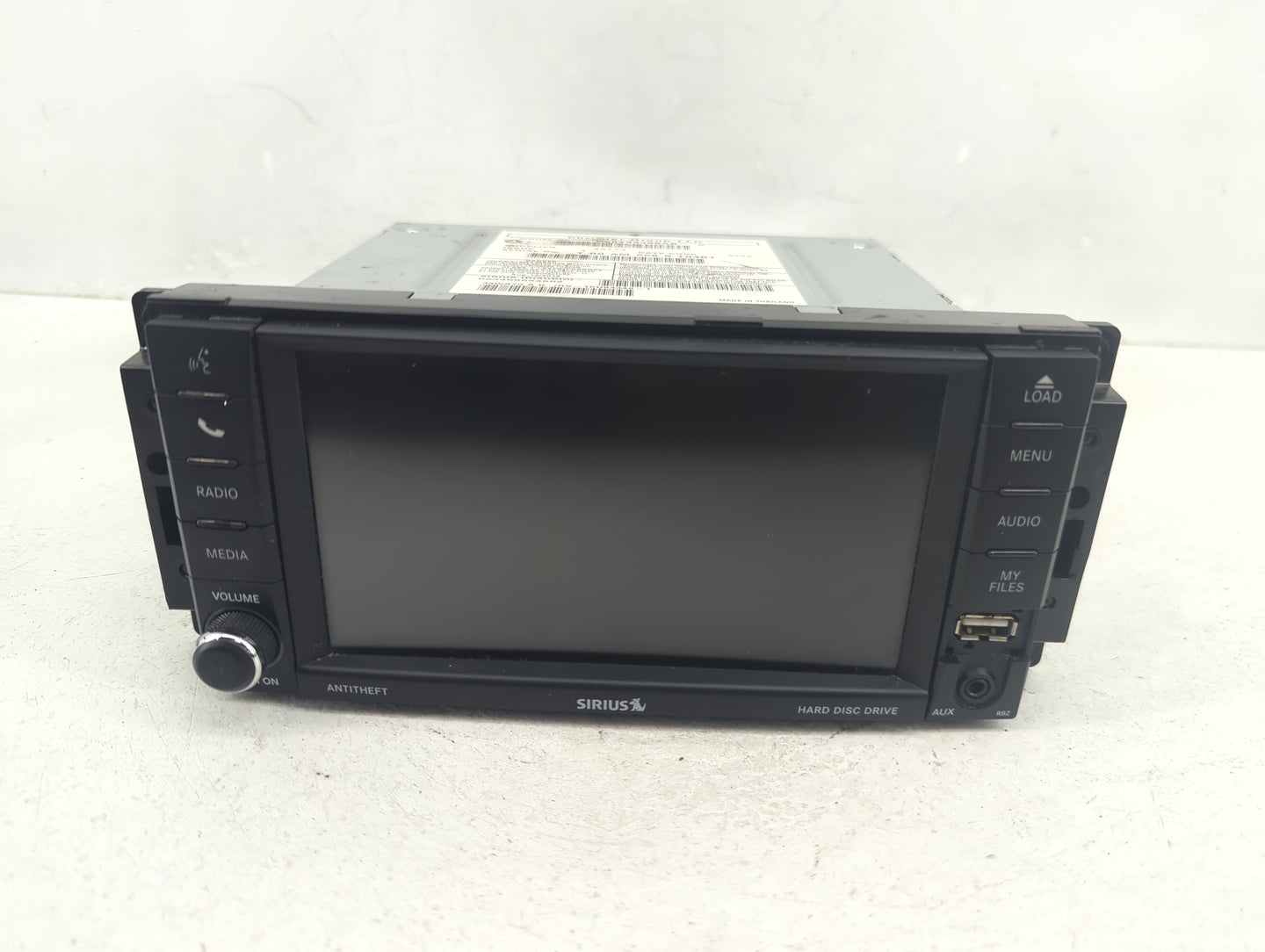 2019 Dodge Caravan Radio AM FM Cd Player Receiver Replacement P/N:68433486AB Fits Fits 2012 2013 2014 2015 2016 2017 2018 20