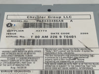 2019 Dodge Caravan Radio AM FM Cd Player Receiver Replacement P/N:68433486AB Fits Fits 2012 2013 2014 2015 2016 2017 2018 20