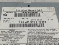 2019 Dodge Caravan Radio AM FM Cd Player Receiver Replacement P/N:68433488AB Fits Fits 2012 2013 2014 2015 2016 2017 2018 20