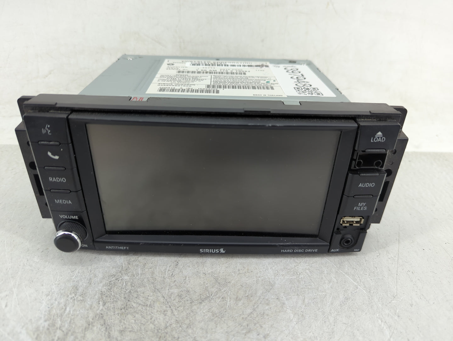 2019 Dodge Caravan Radio AM FM Cd Player Receiver Replacement P/N:05091327AC Fits Fits 2012 2013 2014 2015 2016 2017 2018 20