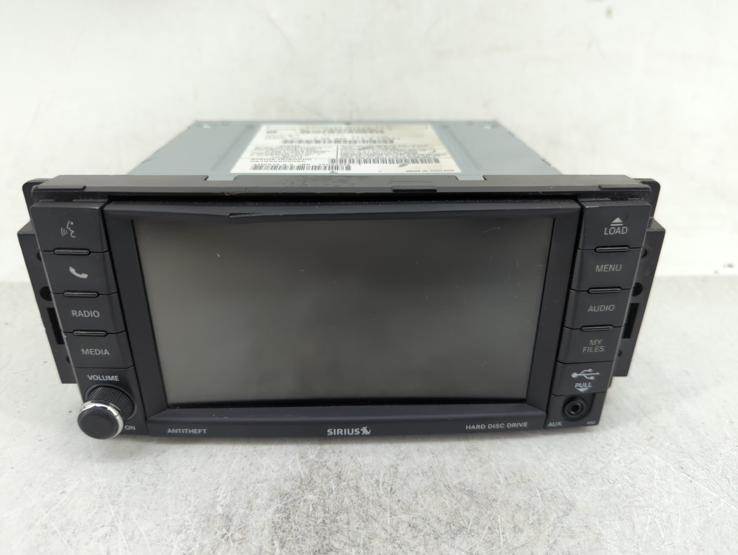 2019 Dodge Caravan Radio AM FM Cd Player Receiver Replacement P/N:P68433486AA Fits Fits 2012 2013 2014 2015 2016 2017 2018 2