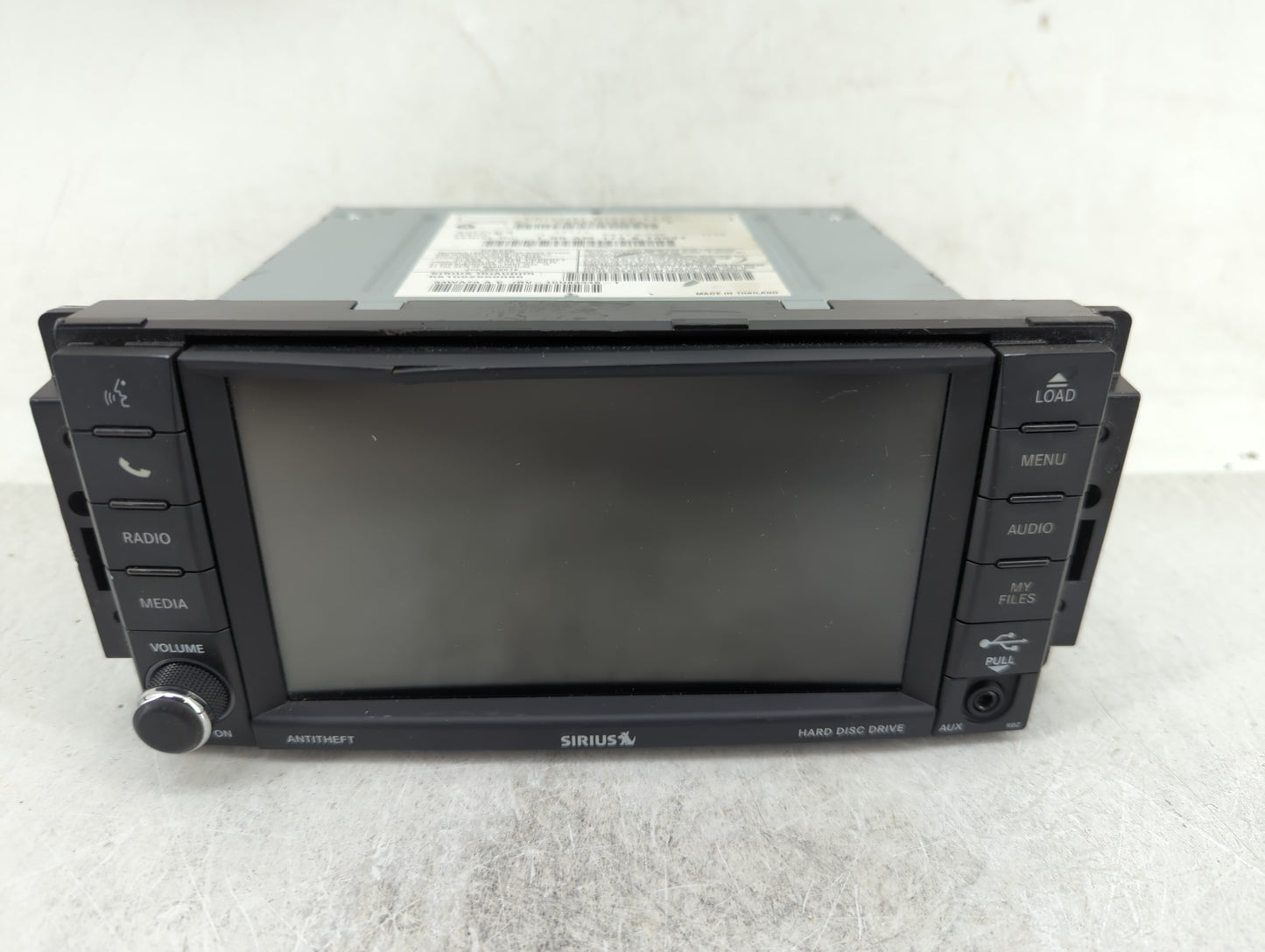 2019 Dodge Caravan Radio AM FM Cd Player Receiver Replacement P/N:P68433486AA Fits Fits 2012 2013 2014 2015 2016 2017 2018 2