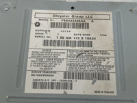 2019 Dodge Caravan Radio AM FM Cd Player Receiver Replacement P/N:P68433486AA Fits Fits 2012 2013 2014 2015 2016 2017 2018 2