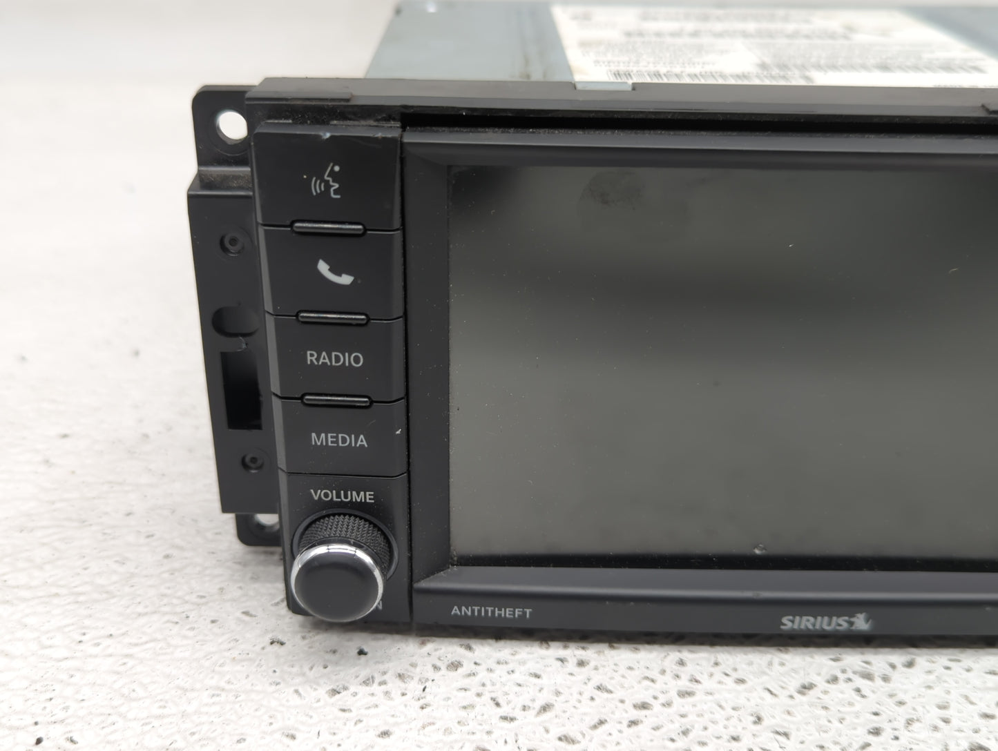 2019 Dodge Caravan Radio AM FM Cd Player Receiver Replacement P/N:P68433488AB Fits Fits 2012 2013 2014 2015 2016 2017 2018 2