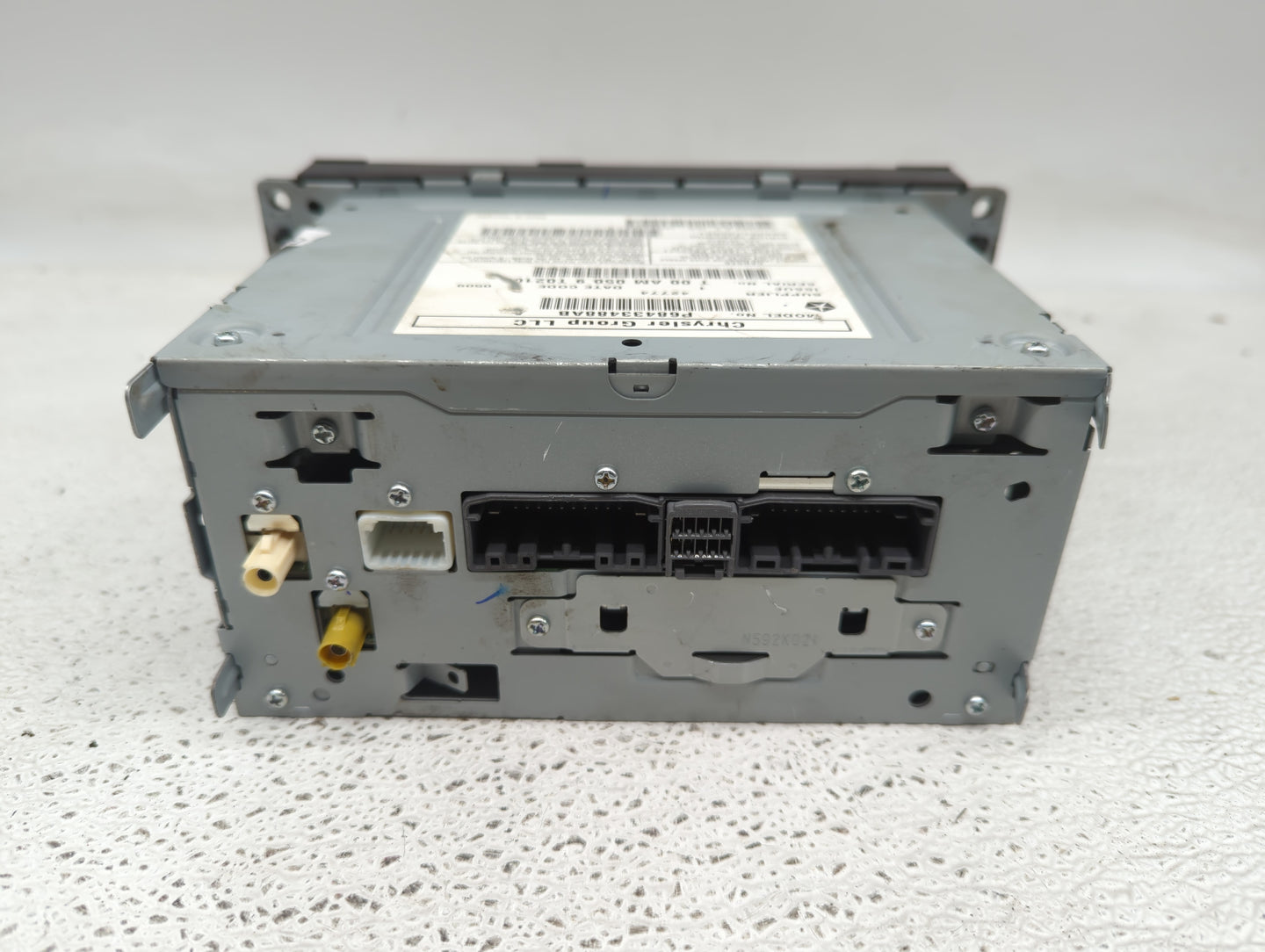 2019 Dodge Caravan Radio AM FM Cd Player Receiver Replacement P/N:P68433488AB Fits Fits 2012 2013 2014 2015 2016 2017 2018 2