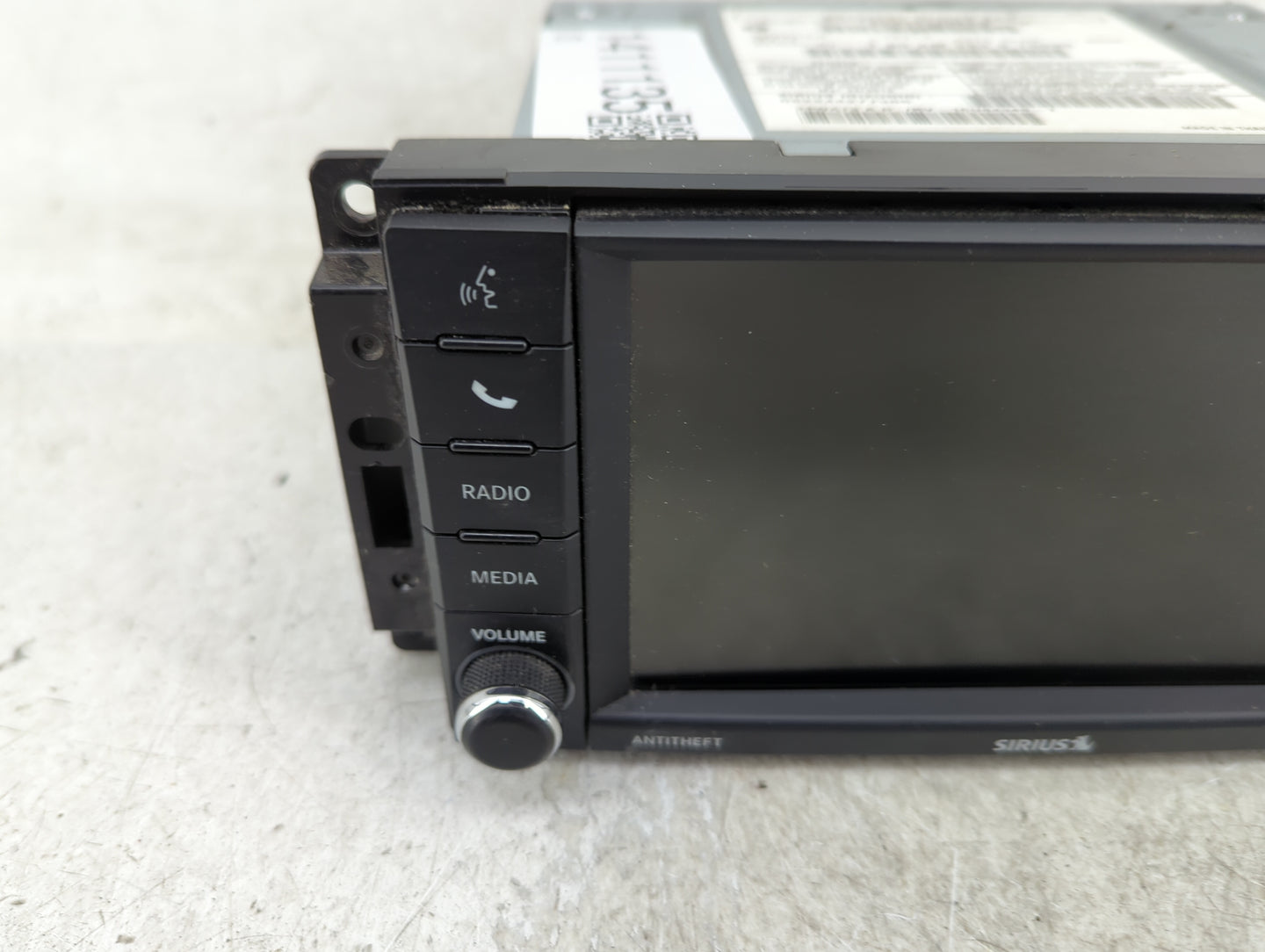 2019 Dodge Caravan Radio AM FM Cd Player Receiver Replacement P/N:P68433486AB Fits Fits 2012 2013 2014 2015 2016 2017 2018 2
