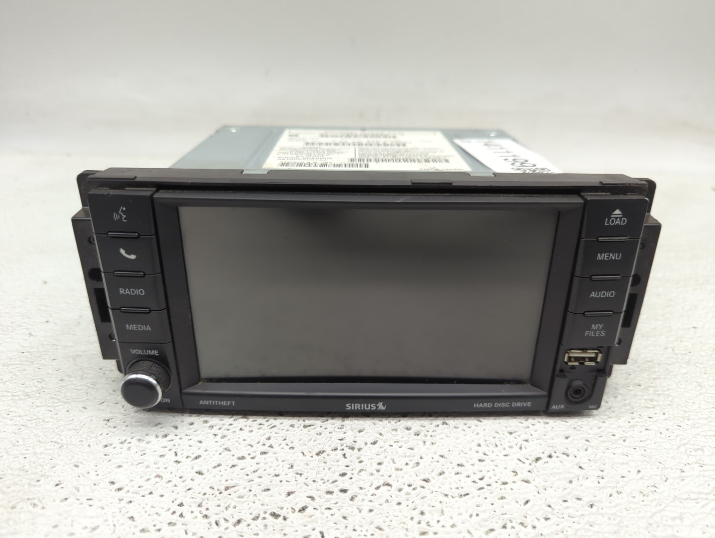 2019 Dodge Caravan Radio AM FM Cd Player Receiver Replacement P/N:P68433486AB Fits Fits 2012 2013 2014 2015 2016 2017 2018 2