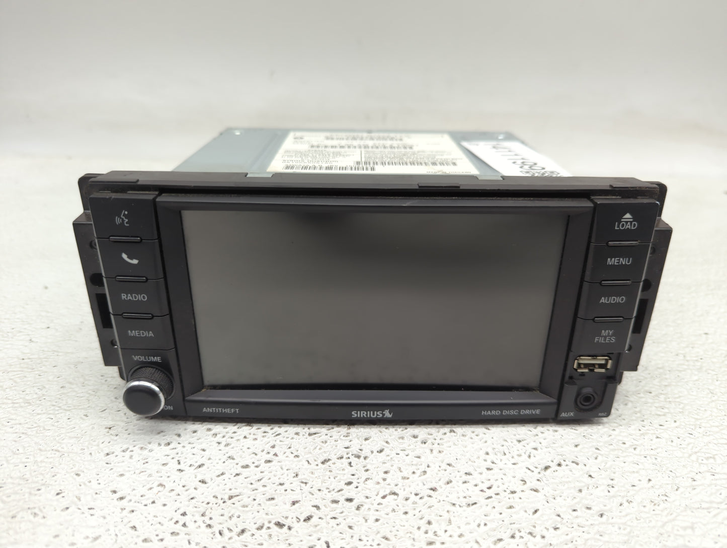 2019 Dodge Caravan Radio AM FM Cd Player Receiver Replacement P/N:P68433486AB Fits Fits 2012 2013 2014 2015 2016 2017 2018 2