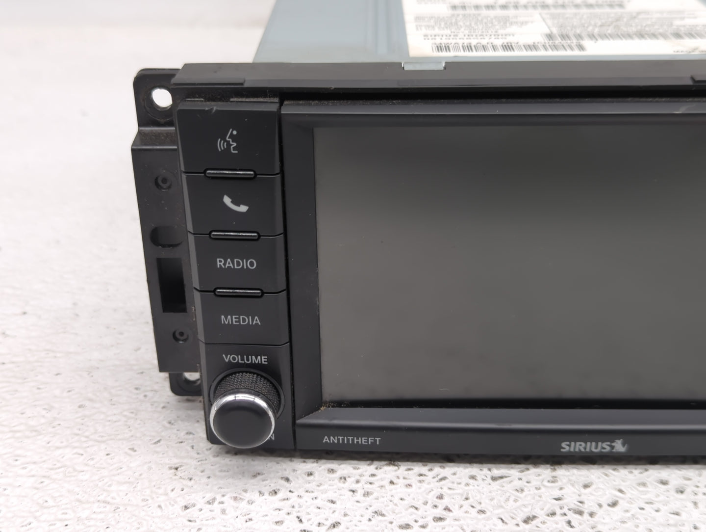 2019 Dodge Caravan Radio AM FM Cd Player Receiver Replacement P/N:P68433486AB Fits Fits 2012 2013 2014 2015 2016 2017 2018 2