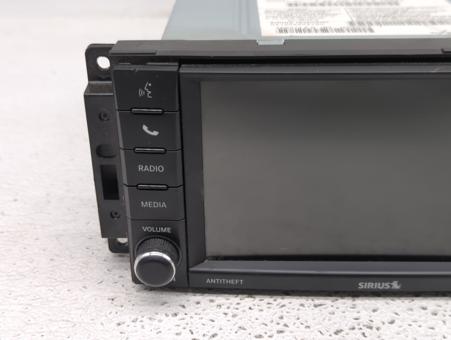 2019 Dodge Caravan Radio AM FM Cd Player Receiver Replacement P/N:P68433486AB Fits Fits 2012 2013 2014 2015 2016 2017 2018 2