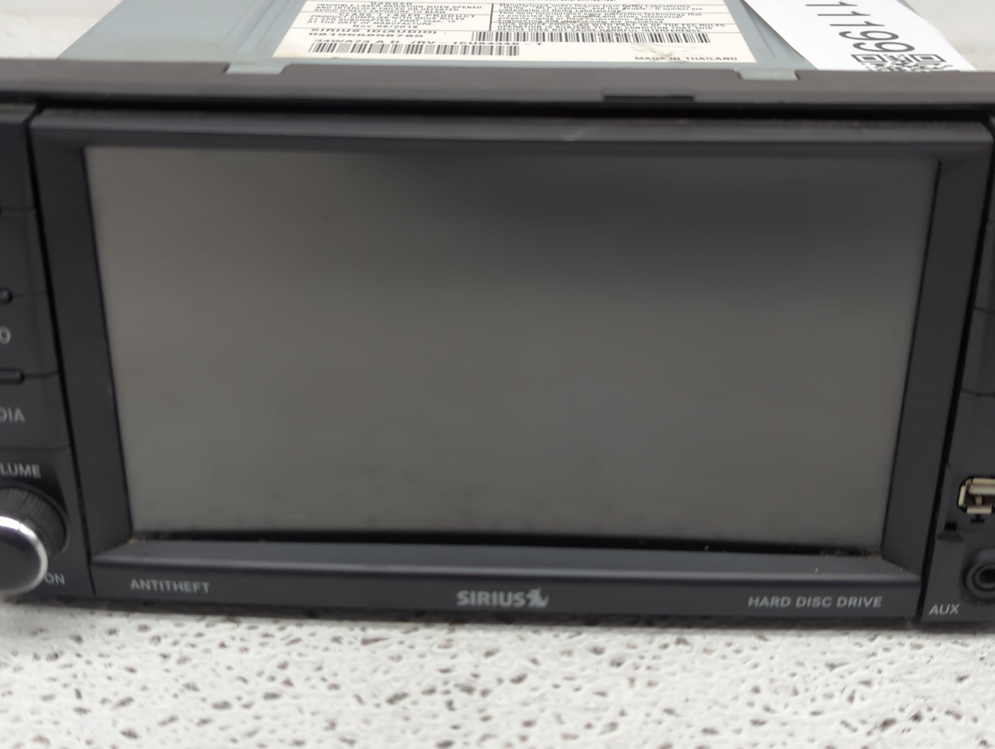 2019 Dodge Caravan Radio AM FM Cd Player Receiver Replacement P/N:P68433486AB Fits Fits 2012 2013 2014 2015 2016 2017 2018 2