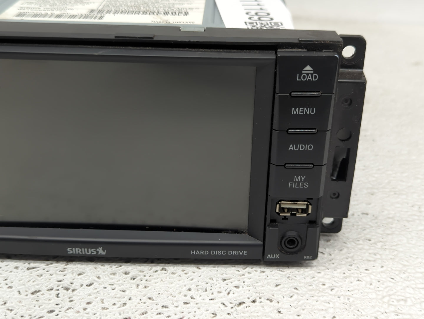 2019 Dodge Caravan Radio AM FM Cd Player Receiver Replacement P/N:P68433486AB Fits Fits 2012 2013 2014 2015 2016 2017 2018 2