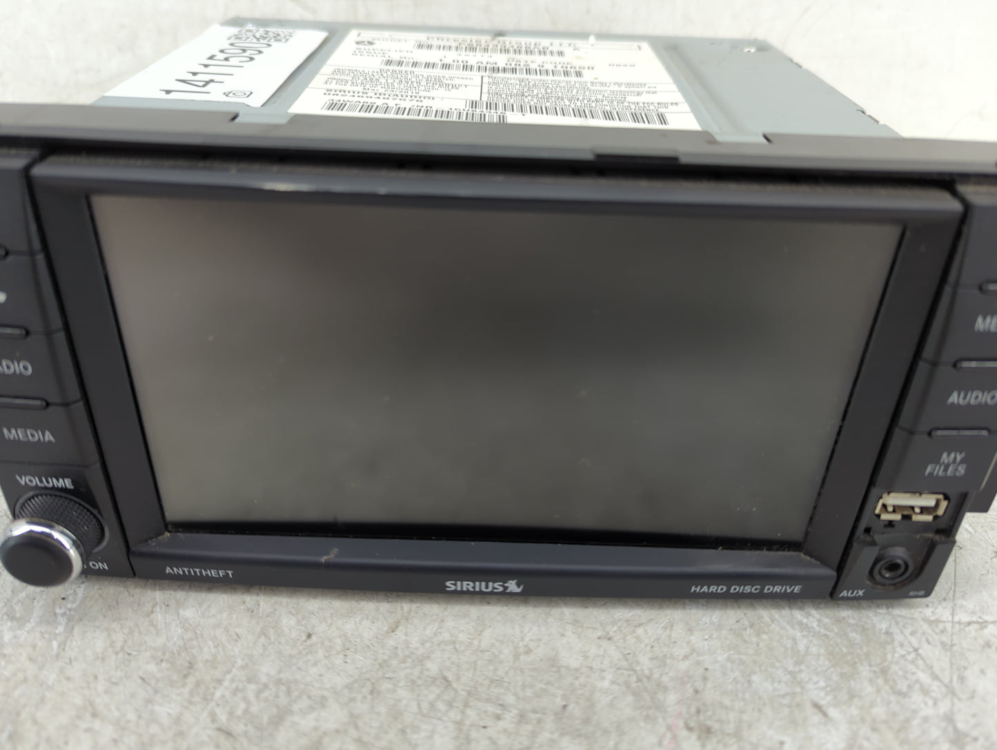 2019 Dodge Caravan Radio AM FM Cd Player Receiver Replacement P/N:P68433488AB Fits Fits 2012 2013 2014 2015 2016 2017 2018 2