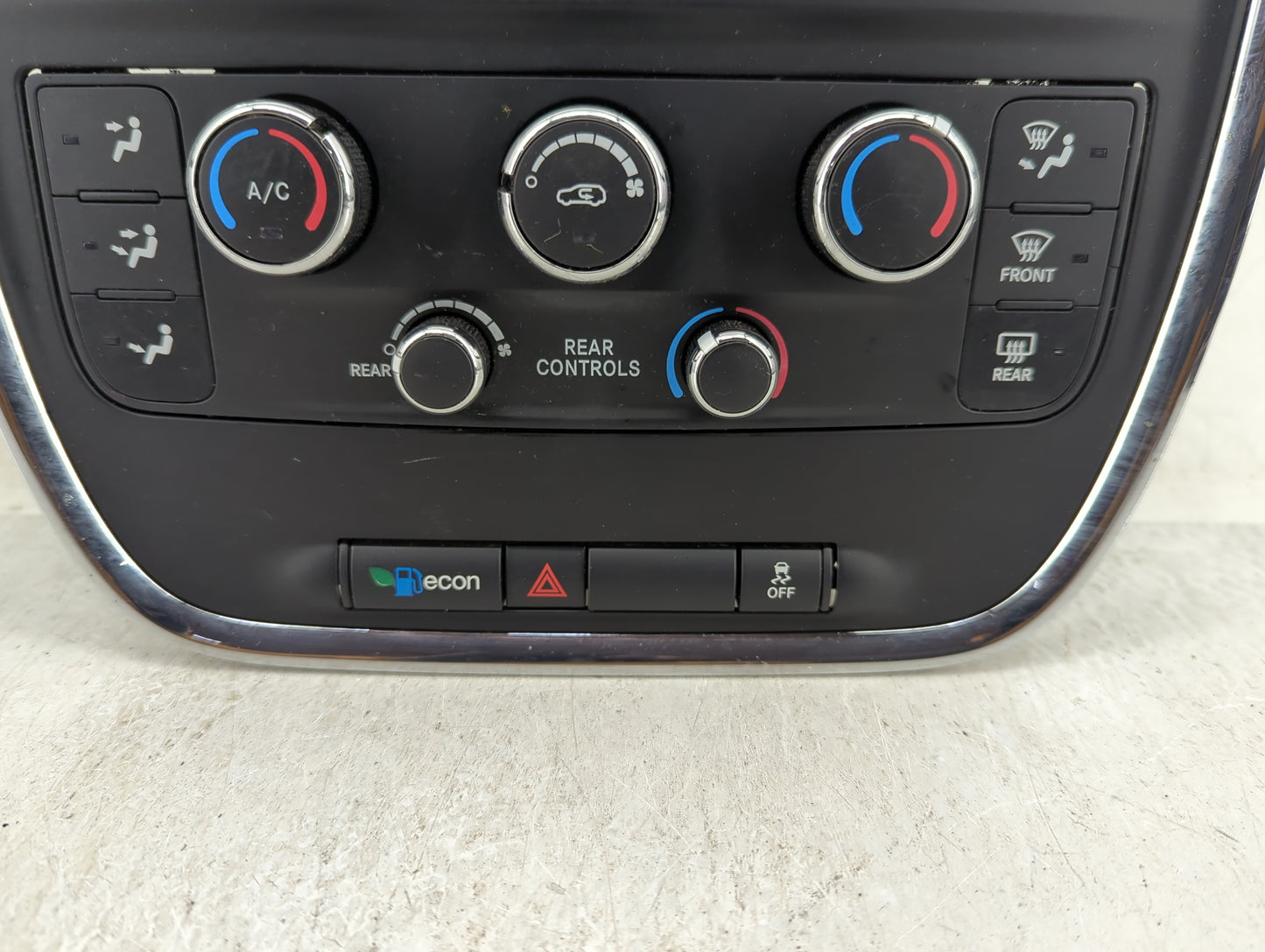 2019 Dodge Caravan Climate Control Module Temperature AC/Heater Replacement P/N:P55111240AK Fits OEM Used Auto Parts - Oemus