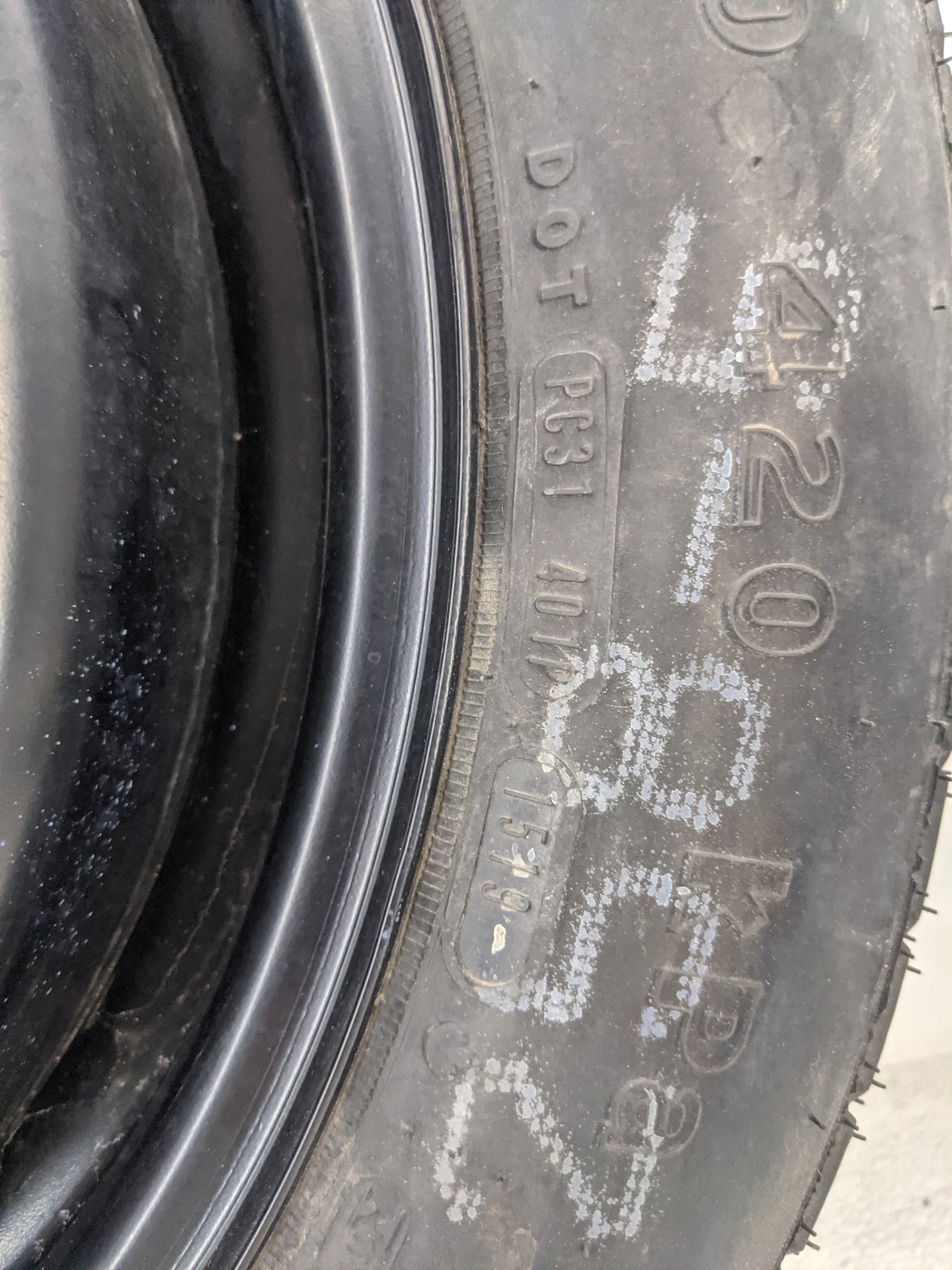 Dodge Caravan Spare Donut Tire Wheel Rim Oem - Oemusedautoparts1.com