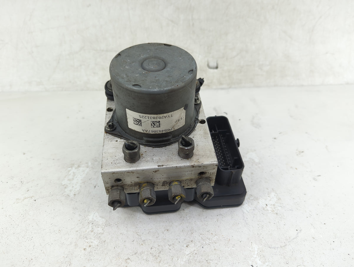 2019 Dodge Caravan Anti-Lock Brake ABS Pump Module Actuator OEM P/N:P68443867AA Fits Fits 2015 2016 2017 2018 2020 OEM Used 