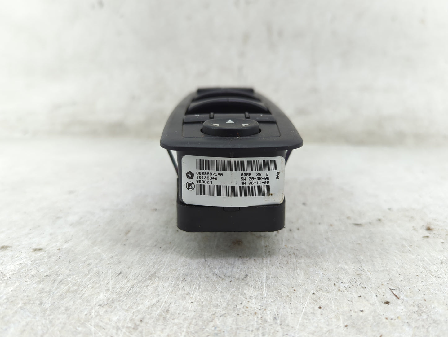 2019 Dodge Caravan Master Power Window Switch Replacement Driver Side Left P/N:68298871AA Fits OEM Used Auto Parts - Oemused
