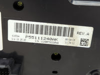 2019 Dodge Caravan Climate Control Module Temperature AC/Heater Replacement P/N:P55111240AK Fits OEM Used Auto Parts - Oemus