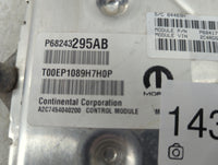 2019 Dodge Caravan PCM Engine Control Computer ECU ECM PCU OEM P/N:P68417190AB P68243295AB Fits Fits 2016 2017 2018 2020 OEM