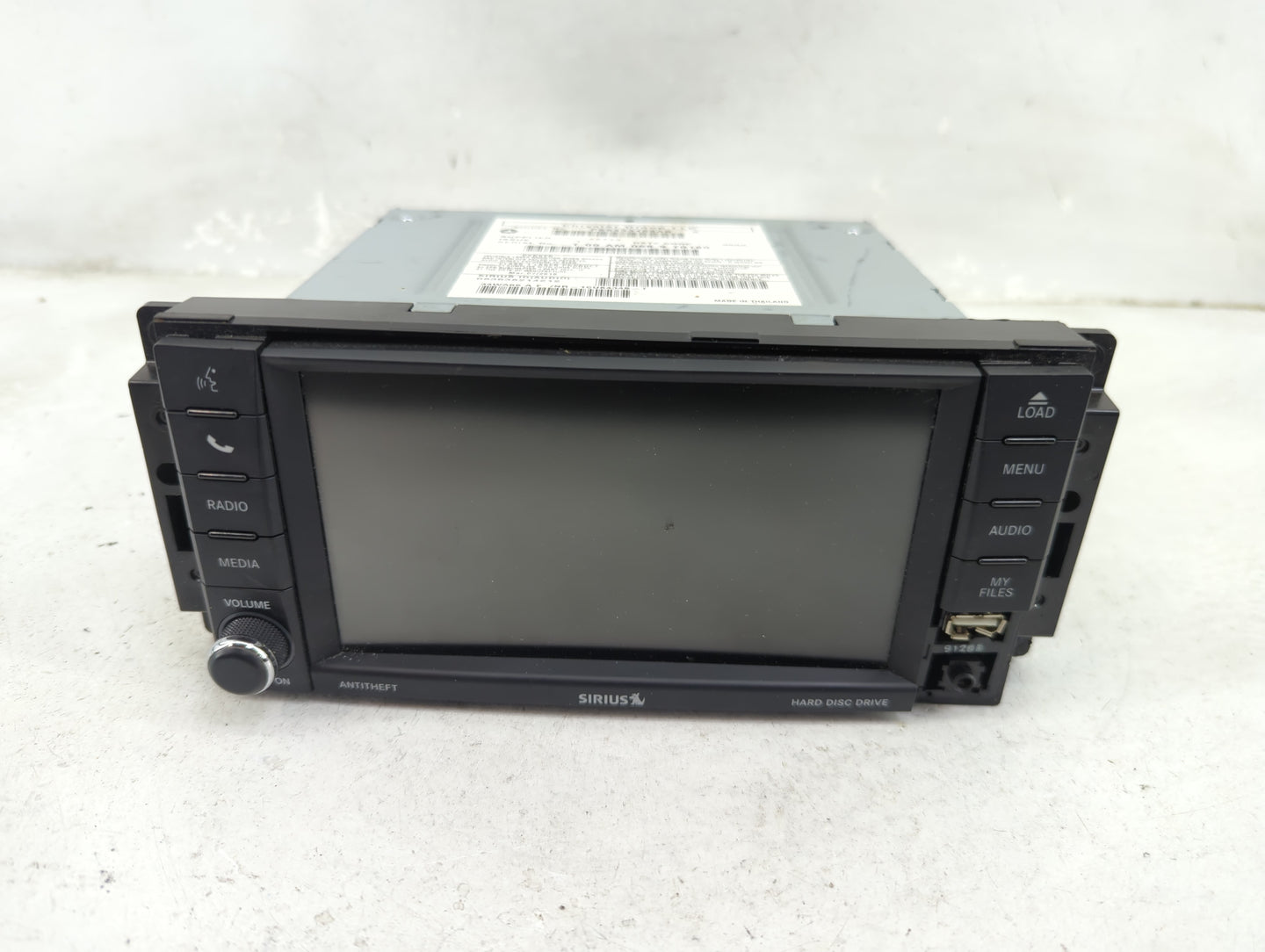 2019 Dodge Caravan Radio AM FM Cd Player Receiver Replacement P/N:P68433488AB Fits Fits 2012 2013 2014 2015 2016 2017 2018 2