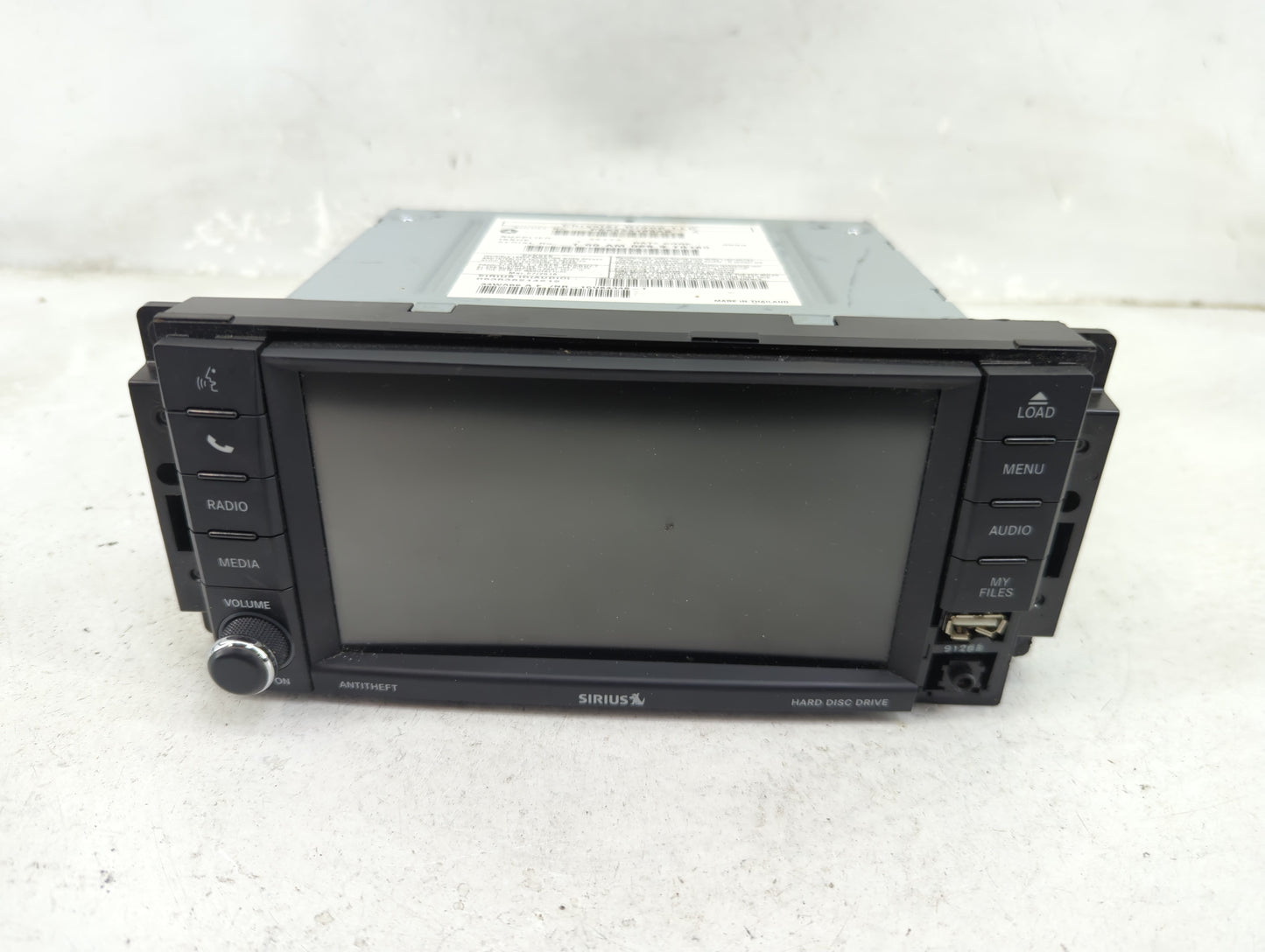2019 Dodge Caravan Radio AM FM Cd Player Receiver Replacement P/N:P68433488AB Fits Fits 2012 2013 2014 2015 2016 2017 2018 2