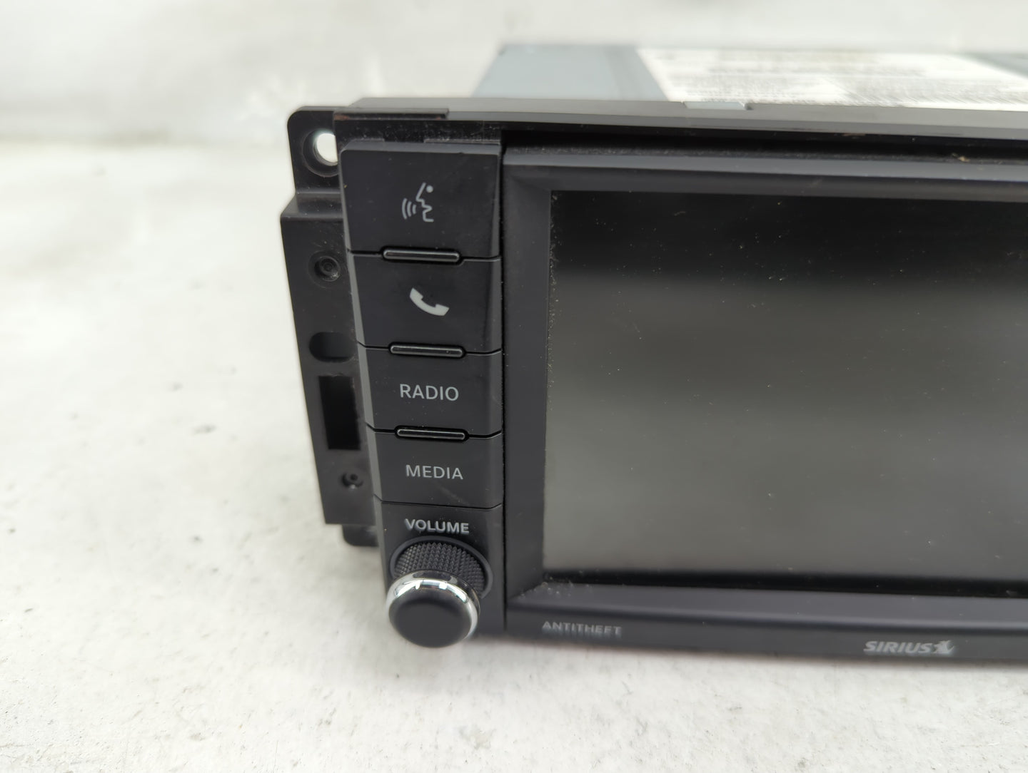 2019 Dodge Caravan Radio AM FM Cd Player Receiver Replacement P/N:P68433488AB Fits Fits 2012 2013 2014 2015 2016 2017 2018 2